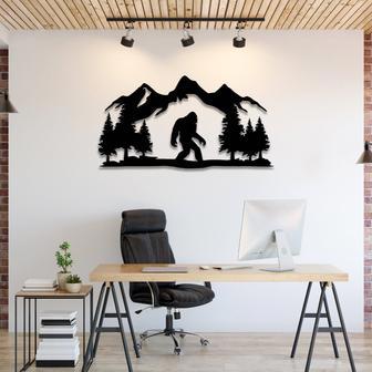 Bigfoot Metal Wall Art for Unique Home Decor and Gift Ideas | Familywalldecor DE