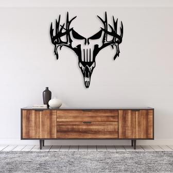 Personalized Deer Punisher Metal Wall Art for Home Décor | Familywalldecor AU