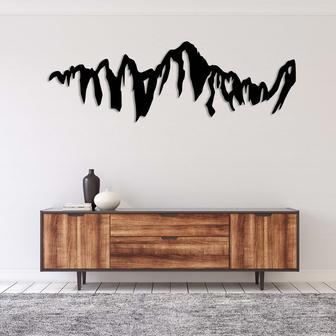 Customized Mount Whitney Metal Wall Art for Home Decor | Familywalldecor DE