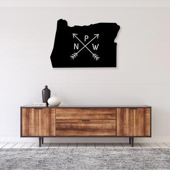 Oregon PNW Metal Wall Art for Stunning Home Decor | Familywalldecor DE