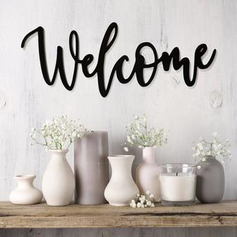 Custom Welcome Metal Wall Art for Home Décor | Familywalldecor AU