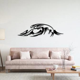 Waves Metal Wall Art for Home – Ocean-Inspired Wall Decor | Familywalldecor