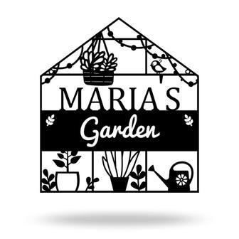 Custom Metal Greenhouse Sign for Hanging Garden Decor | Familywalldecor UK