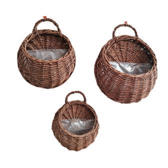 Eco-Friendly Willow Weave Storage Basket for Living Room | Rusticozy