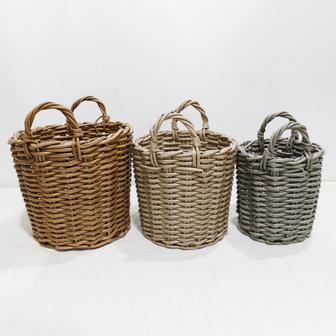 Handmade Wicker Storage Basket for Stylish Home Organization | Rusticozy