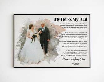 Custom Family Portrait Canvas Print For Anniversary Or Memorial Gift | Familywalldecor