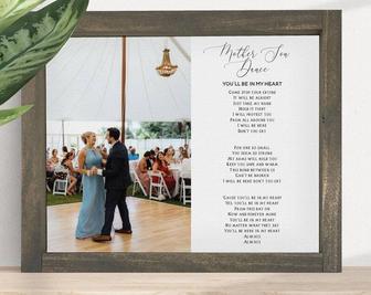 Personalized Father Daughter Dance Canvas For Wedding & Mother's Day - Custom Names & Poems For Living Room DéCor | Familywalldecor