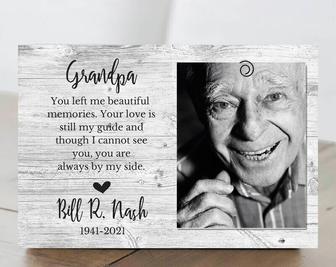 Thoughtful Grandpa Memorial Canvas - Personalized Remembrance Gift For Living Room | Familywalldecor