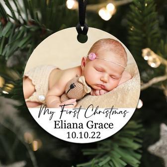 Touching Personalized Baby's First Christmas Ornament - Holiday Milestone Keepsake For New Parents | Familywalldecor