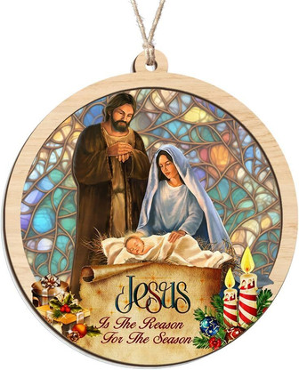 Spiritual Christian Ornaments For Holiday Gifts – Personalized Catholic Nativity DéCor For Men And Women - Monsterry