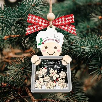 Nana's Perfect Batch Custom Ornament - Grandma Cookies With Grandkids' Names For Holiday DéCor | Familywalldecor