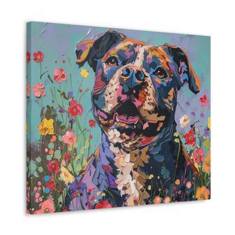 Personalized Dog Wall Art Canvas - Thoughtful Decor For Dog Moms & Owners | Familywalldecor