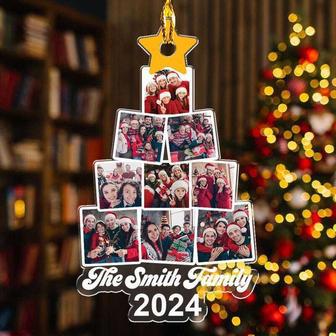 Thoughtful Family Tree Acrylic Ornament - Personalized Christmas Gift For Family - Perfect Wall Decor | Familywalldecor