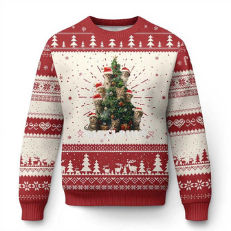 Icelandic Xmas Ugly Christmas Sweater Yule Cat Jolakotturinn Xmas