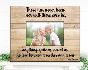 Heartfelt Mother Son Wall Art Canvas With Quote - Perfect Personalized Gift For Mother's Day Or New Mom | Familywalldecor