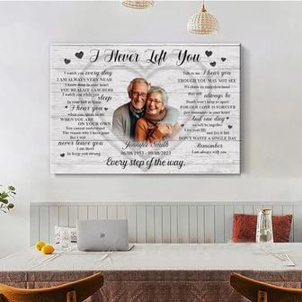 Personalized Memorial Canvas For Dad With Photo - Cherished Sympathy Gift For Father's Loss, Heartfelt Tribute Art | Familywalldecor DE