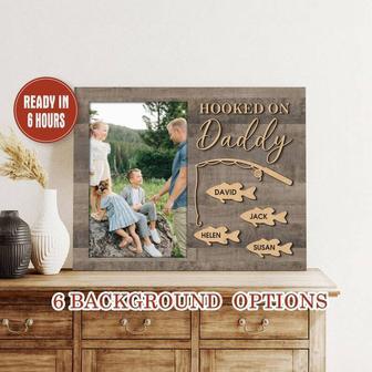 Heartfelt Fishing Dad Canvas Art - Thoughtful Gift For Father's Day, Christmas, Birthday In Rustic Style | Familywalldecor DE