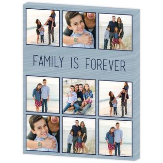 Personalized Family Canvas - Family Is Forever | Familywalldecor