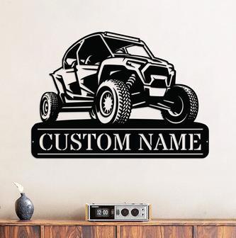 Customized ATV Metal Art Sign - Unique Gift For Dad's Man Cave, Outdoor Adventure Decor | Familywalldecor