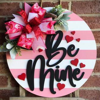 Charming Valentine Door Hanger For Farmhouse Porch Decor - Romantic Home Gift | Familywalldecor CA