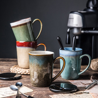 Active Glazed Porcelain Coffee Cups – Perfect Ceramic Tea Mugs | Rusticozy