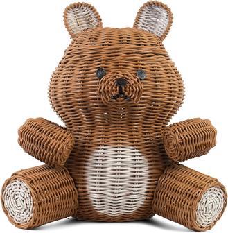 Animal Bear Wicker Basket for Nursery and Home Storage | Rusticozy DE