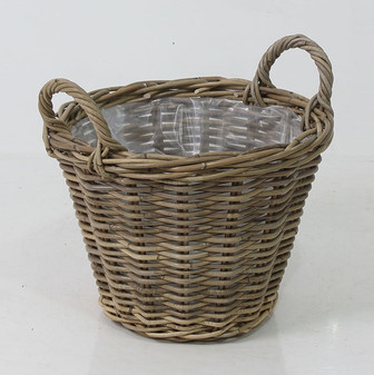 Charming Wicker Basket with Handle for Home Decor | Rusticozy