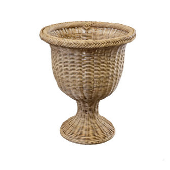 Eco-Friendly Rattan Wicker Vase for Flower Decor | Rusticozy