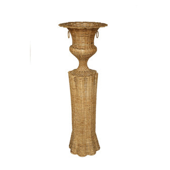 Elegant Rattan Urn Vase for Stylish Home Decor | Rusticozy UK