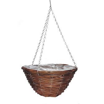 Faux Flower Hanging Basket for Outdoor Decor | Rusticozy CA