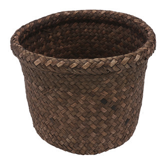 Handmade Bamboo Rattan Decorative Plant Basket | Rusticozy