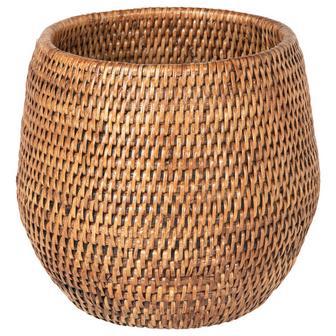 Handwoven Rattan Plant Pot – Eco-Friendly Basket Planter for Greenery | Rusticozy