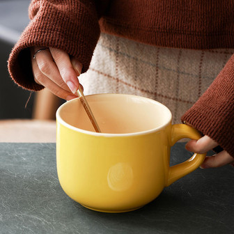 Large Custom Ceramic Cereal and Soup Mug | Rusticozy DE