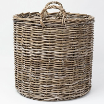 Modern Woven Seagrass Laundry Hamper for Closet Organization | Rusticozy DE