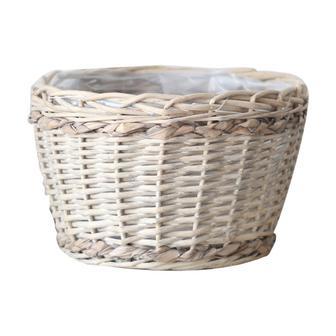 Modern Woven Wicker Plant Pot for Home Decor | Rusticozy