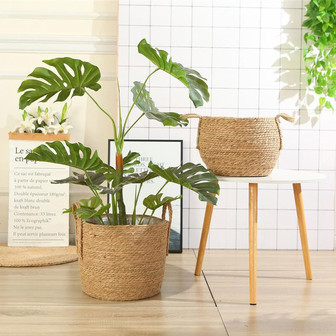 Natural Rattan Wicker Baskets for Home and Garden Decor | Rusticozy