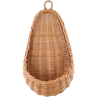 Natural Wicker Hanging Basket for Gifts and Decoration | Rusticozy UK