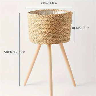 Natural Woven Flower Pots for Home Decor | Rusticozy