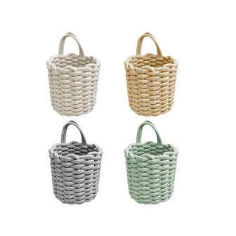 Nordic Style Coarse Cotton Storage Basket for Household | Rusticozy UK