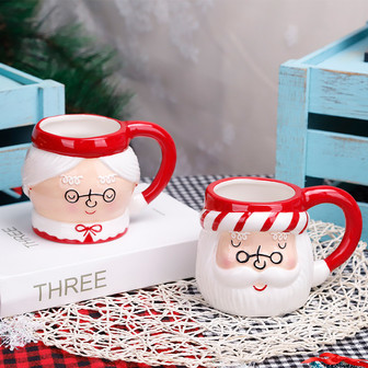 Santa Claus Christmas Mug for Coffee, Water, Tea, Milk | Rusticozy