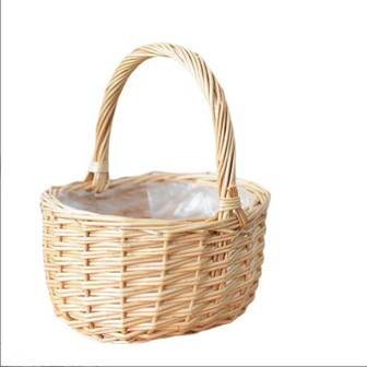 Seagrass Water Hyacinth Rectangular Storage Basket | Rusticozy DE