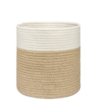 Stylish Beige Cotton Rope Planter Baskets for Storage | Rusticozy CA