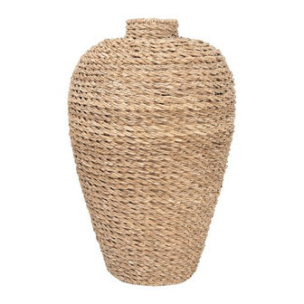 Stylish Large Seagrass Woven Vase for Home Decor | Rusticozy