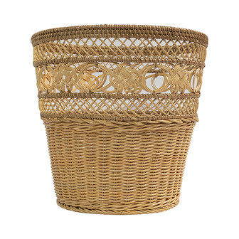 Woven Wicker Rattan Storage Basket for Home Use | Rusticozy