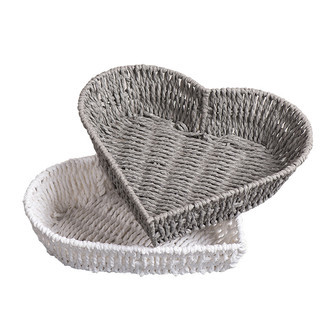 Heart Shaped Wicker Basket for Decorative Storage and Gift Presentation | Rusticozy AU