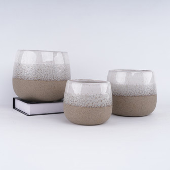 Large Ceramic Plant Pots Indoor | Decorative Ceramic Plant Pots for Home and Garden | Rusticozy CA