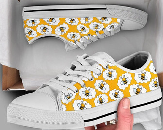 Chaussures décontractées abeille, Baskets abeille, Chaussures mignonnes, Chaussures décontractées, Cadeaux abeille, Chaussures style Converse basse pour femmes, hommes, adultes. - Cadeauxyz