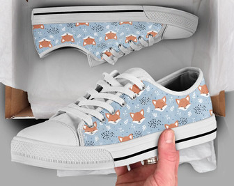 Chaussures Renard Mignon Baskets Renard Kawaii, Chaussures Basses Renard, Chaussures Mignonnes, Chaussures Décontractées Femme, Chaussures Personnalisées - Cadeauxyz