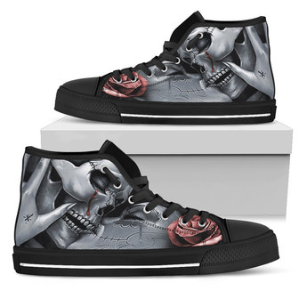 Jusqu'à ce que la mort nous sépare Chaussure montante pour homme - Cadeauxyz