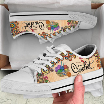 Chaussures Basses Crochet Amoureux - Cadeauxyz